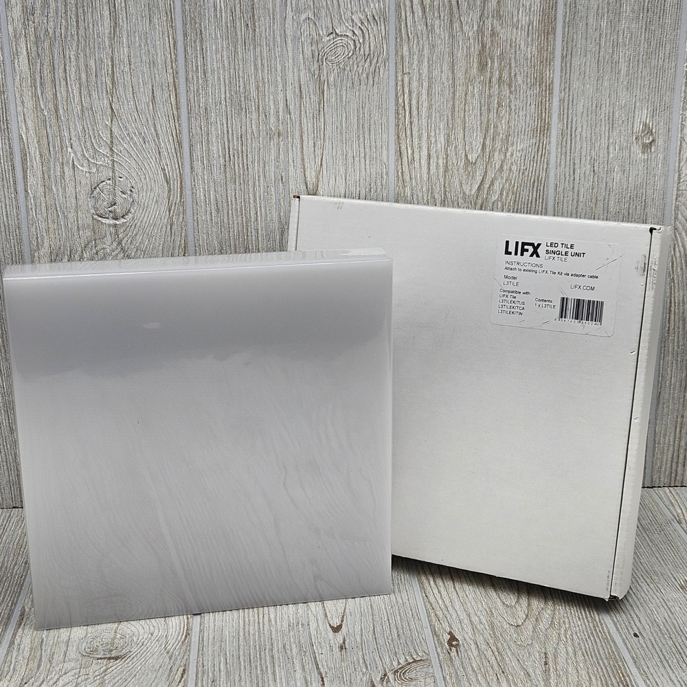 LIFX Tile LED Light Panel Single Unit Expansion Smart Home L3TILE White New